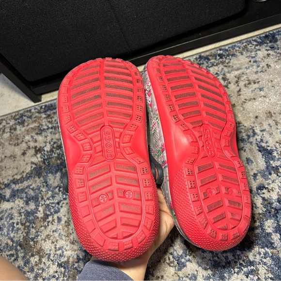 Crocs Dual Comfort Disney Christmas Holiday 2019 Mickey Mouse Clogs Size 8 - Picture 12 of 15